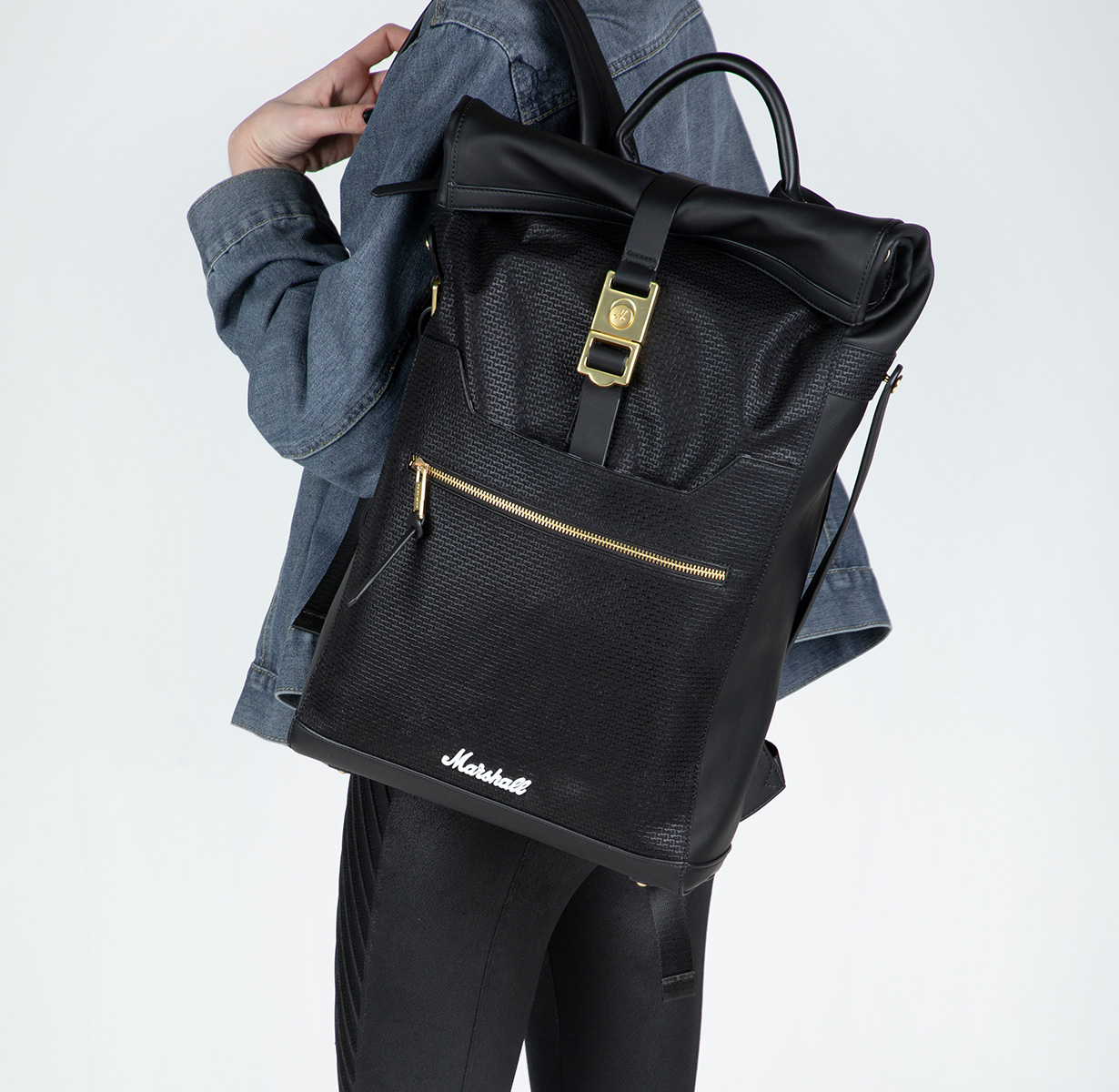 Downtown Roll Top Bag