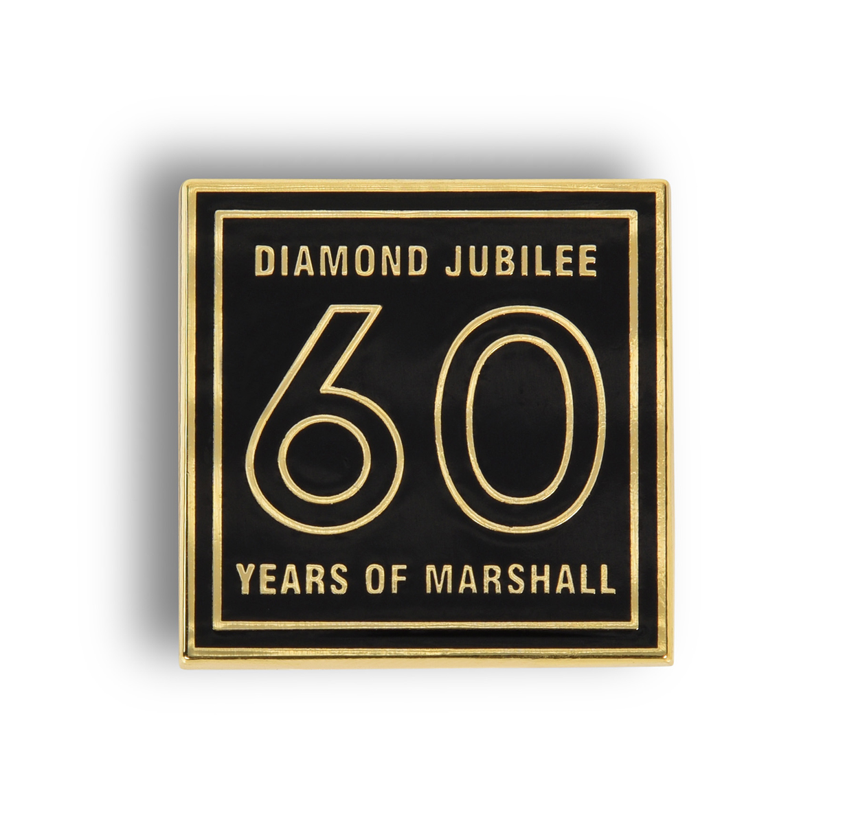 60th Anniversary Enamel Pin