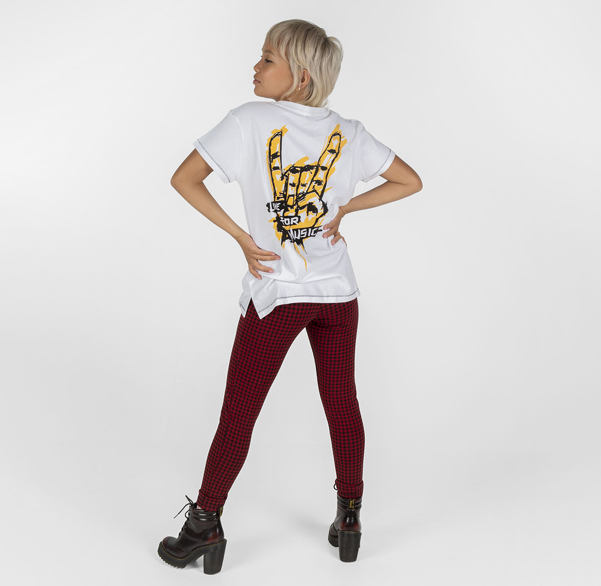 Yellow Rock It Women's T-Shirt